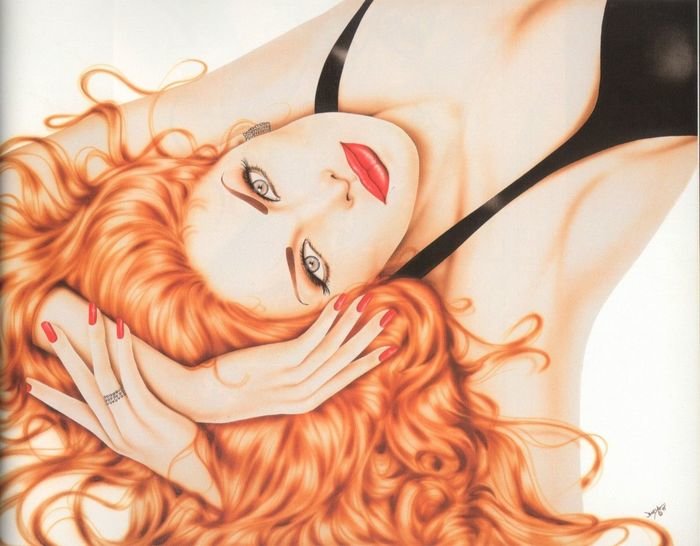 Девушка - оригинал