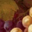 Предпросмотр схемы вышивки «натюрморт с виноградом» (№1775612)