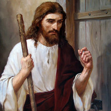 Схема вышивки «исус»