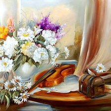 Схема вышивки «Натюрморт.»