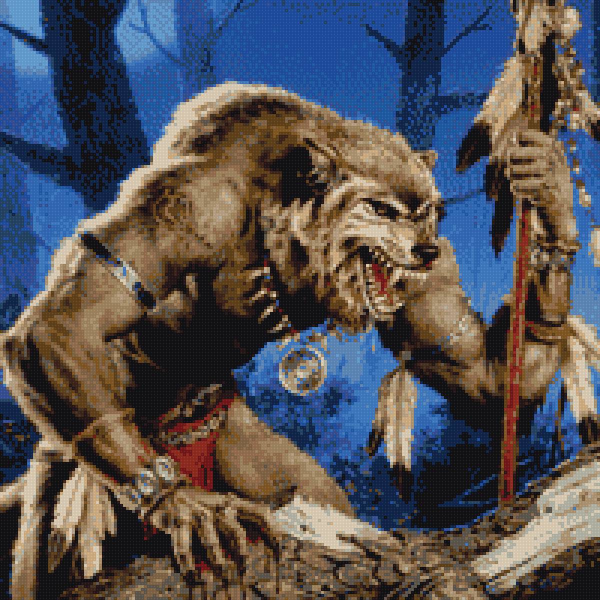 волк - оборотень - предпросмотр