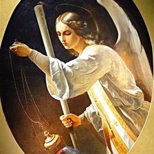 Схема вышивки «ангел»