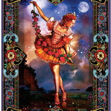 Схема вышивки «юнная балерина»