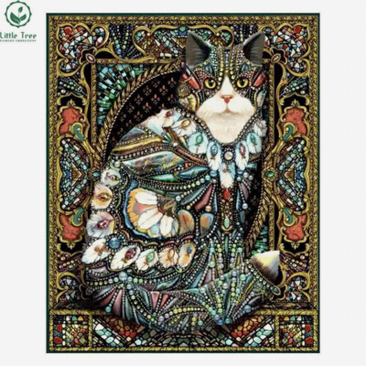 кошка мазайка - предпросмотр