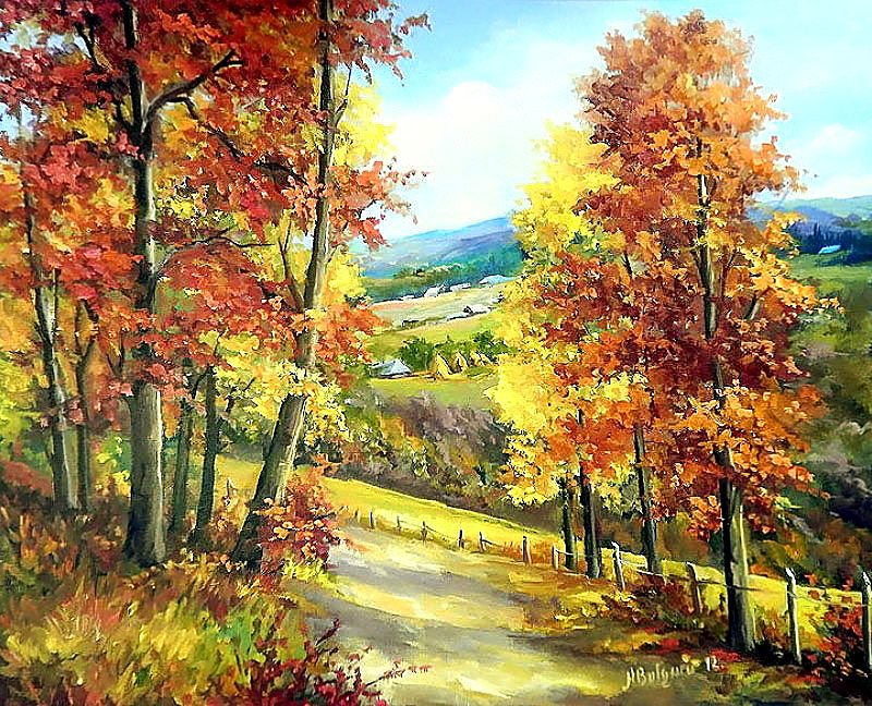 Пейзаж. - пейзаж, живопись. - оригинал