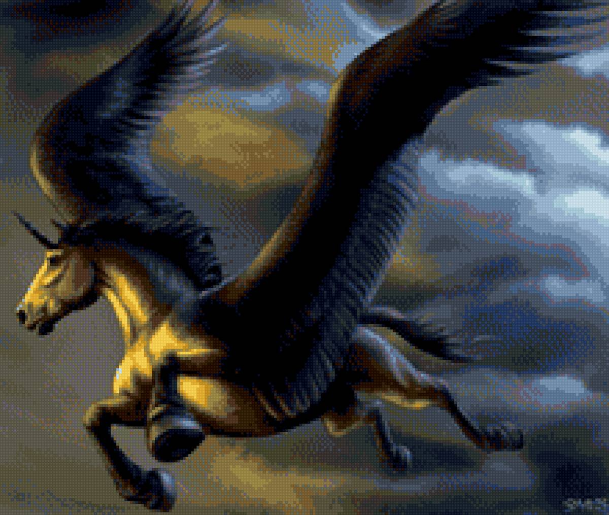 конь - пегас - предпросмотр