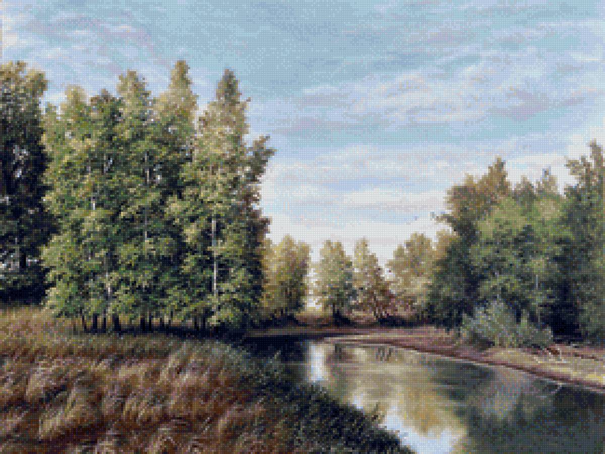 Худ. Сергей Папулин г. Оренбург - пейзаж, природа - предпросмотр