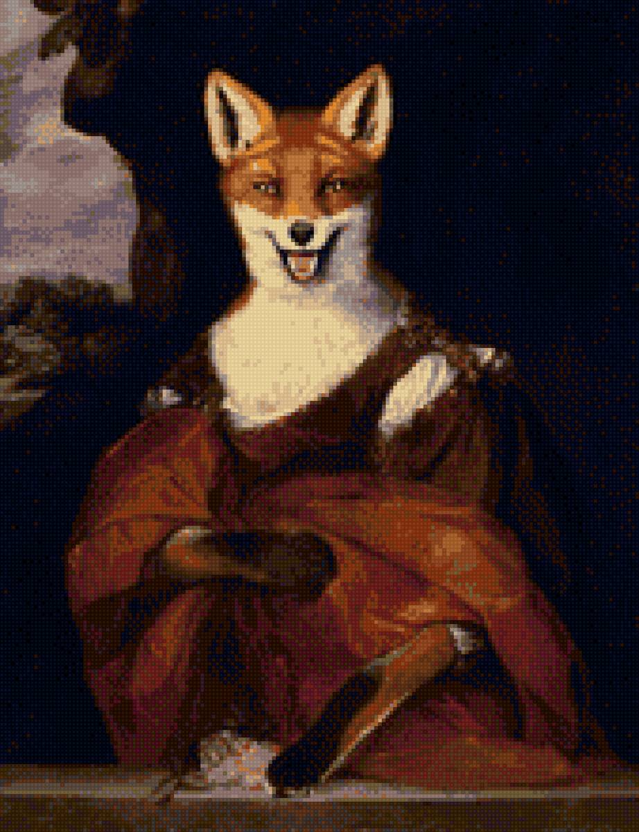 лиса - фэнтези - предпросмотр