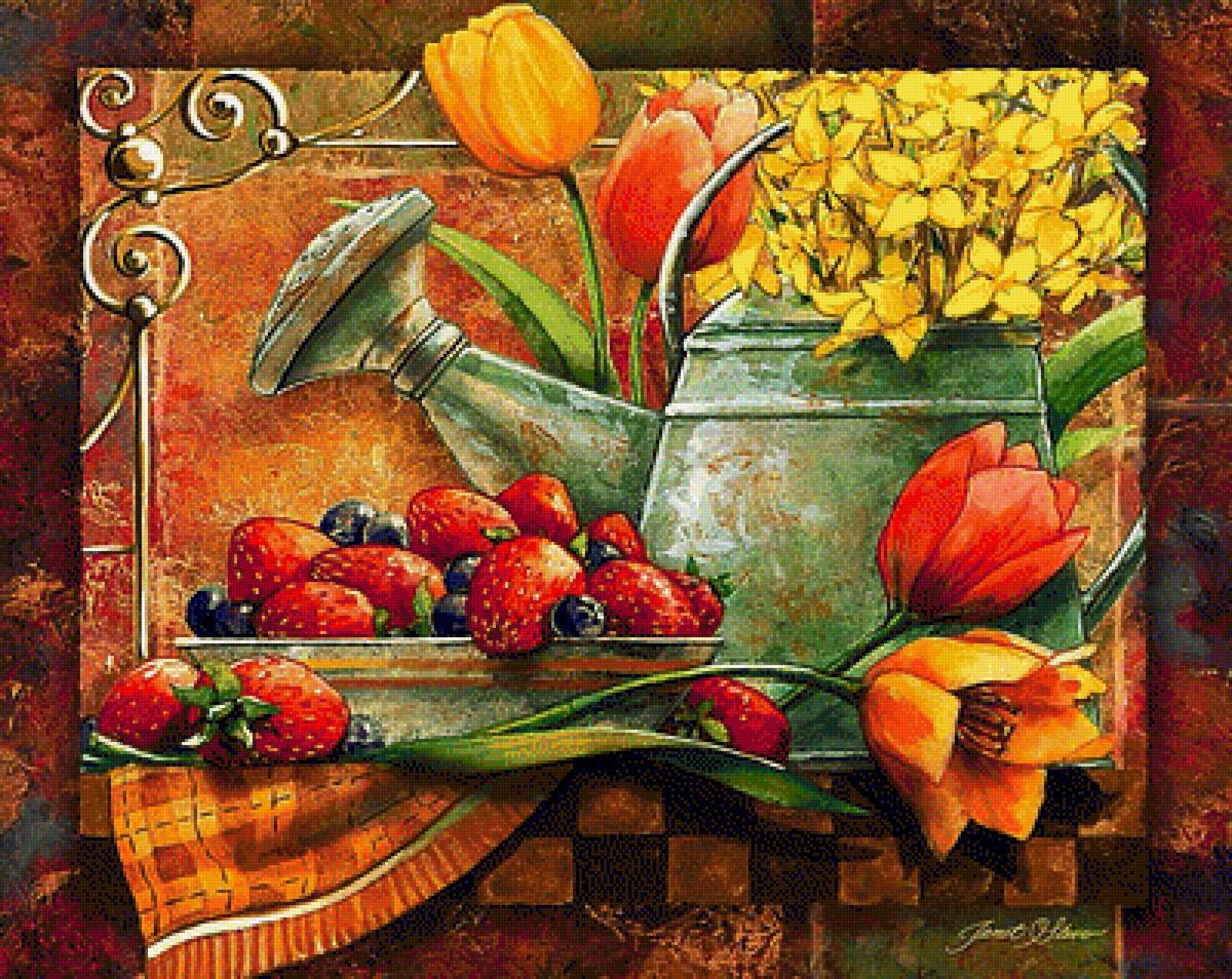 Натюрморт. - натюрморт, живопись. - предпросмотр