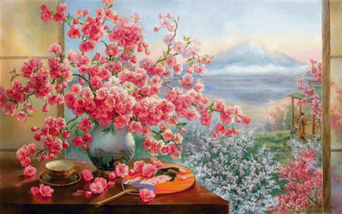 kvety v okne - предпросмотр