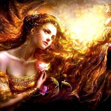 Схема вышивки «Красота»