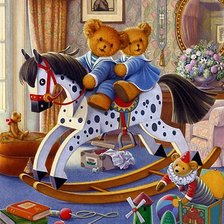 Схема вышивки «Детская»