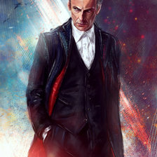 Схема вышивки «Доктор Кто»