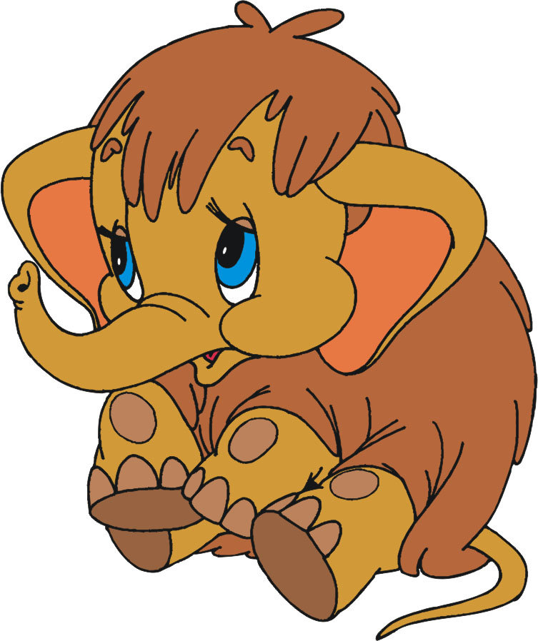 Мамонтенок - детское, герои мультфильмов - оригинал