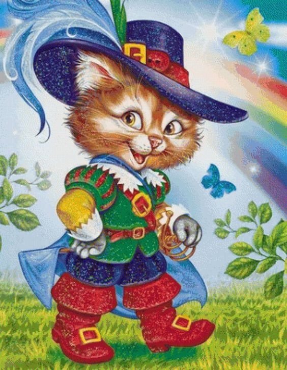 Кот в сапогах 2 - герои сказок, детское - оригинал