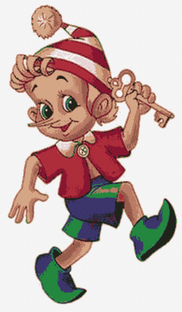 Буратино 2 - герои сказок, детское - предпросмотр