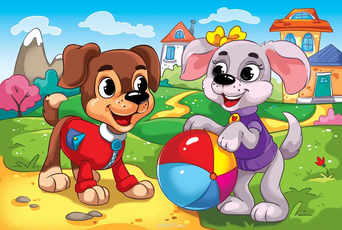 Друзья - детское, герои сказок - оригинал