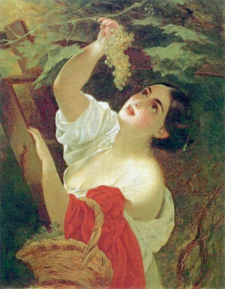 по карт. Брюллова итальянский полдень - оригинал