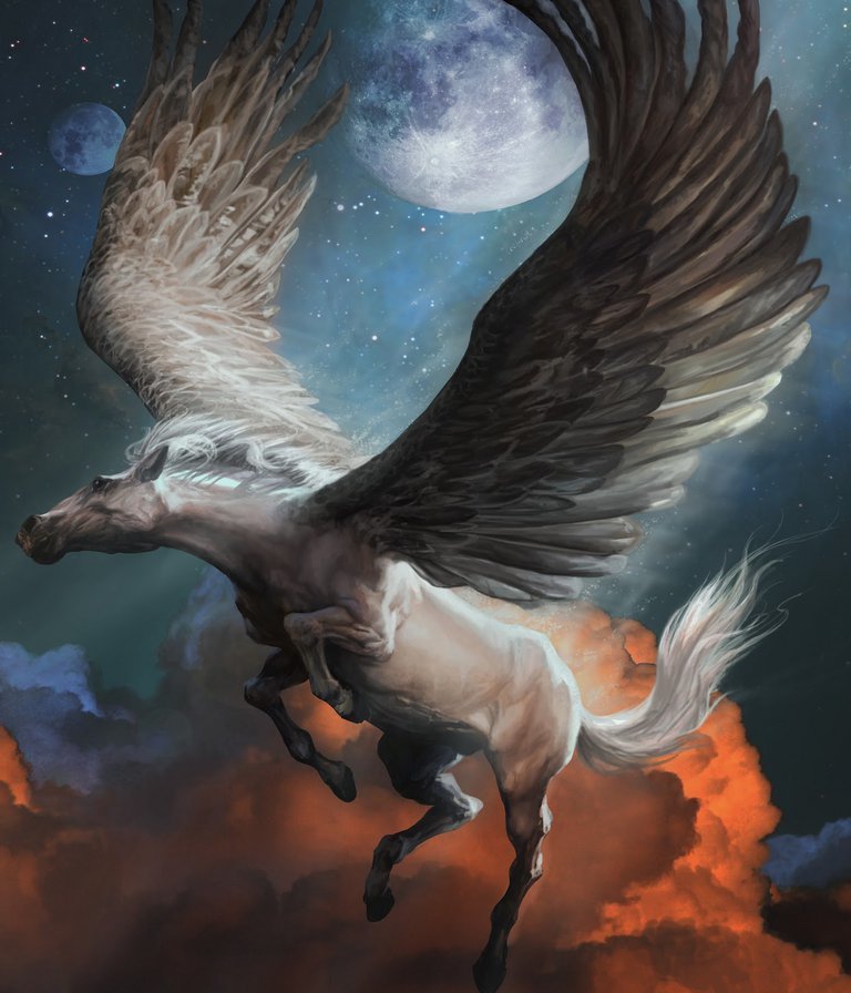 конь - крылья - оригинал