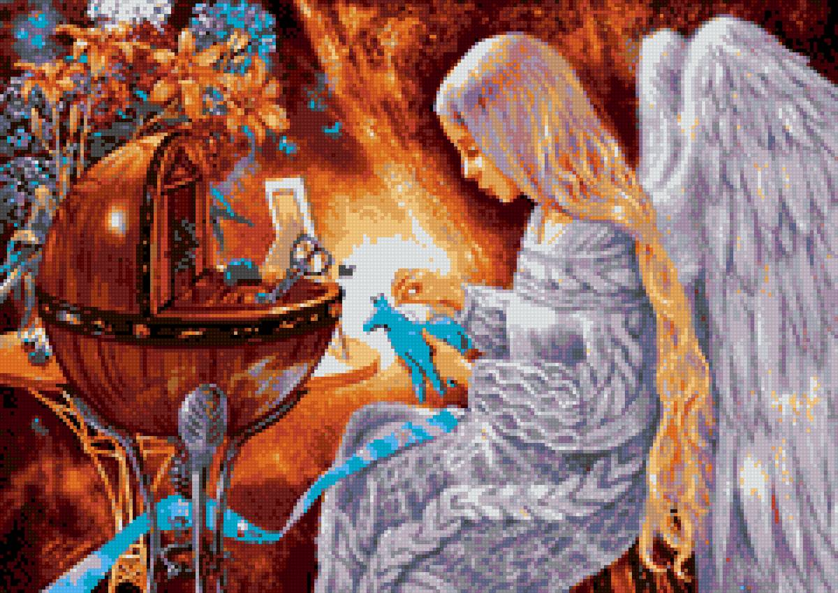 ангел рукоделия - фантазия - предпросмотр