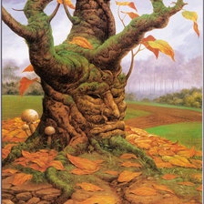 Схема вышивки «дерево»