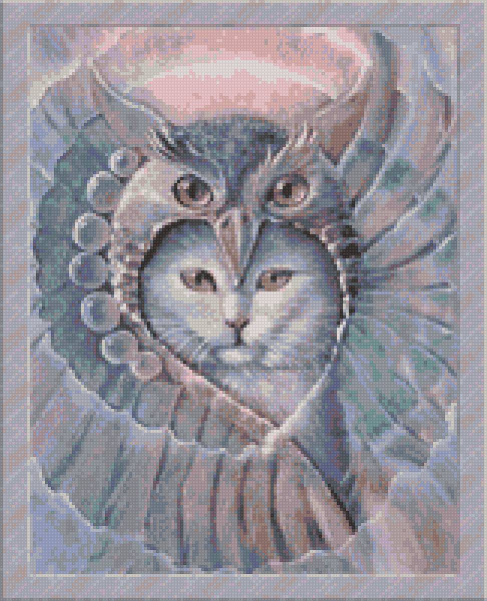 сова - фантазия - предпросмотр