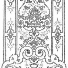 Схема вышивки «виньетка»