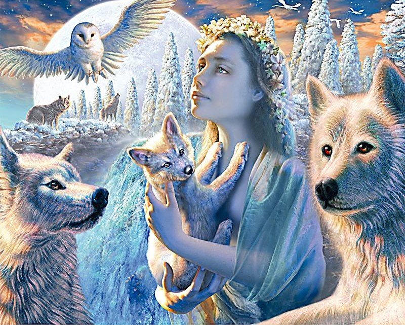 Девушка - оригинал