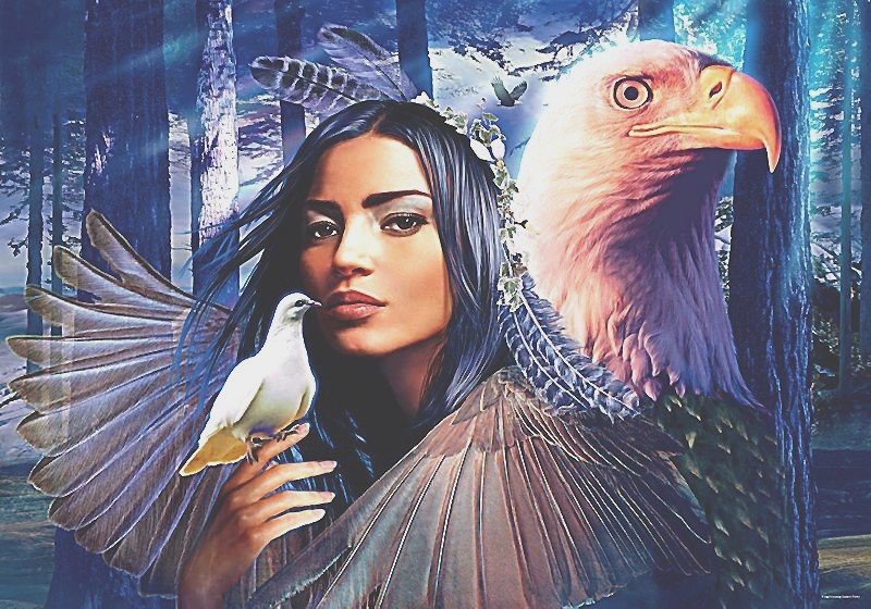 Девушка - оригинал