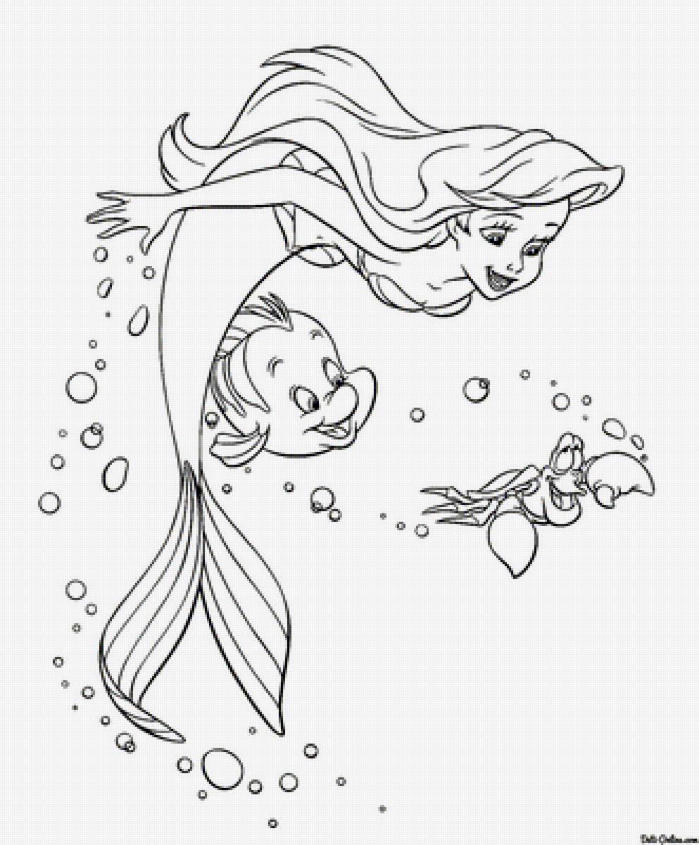 Ариэль. - монохром - предпросмотр