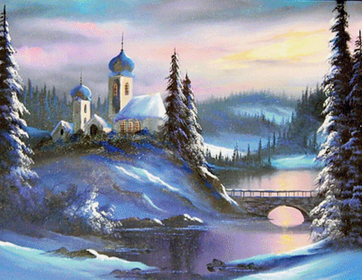 Пейзаж. - пейзаж, живопись. - предпросмотр