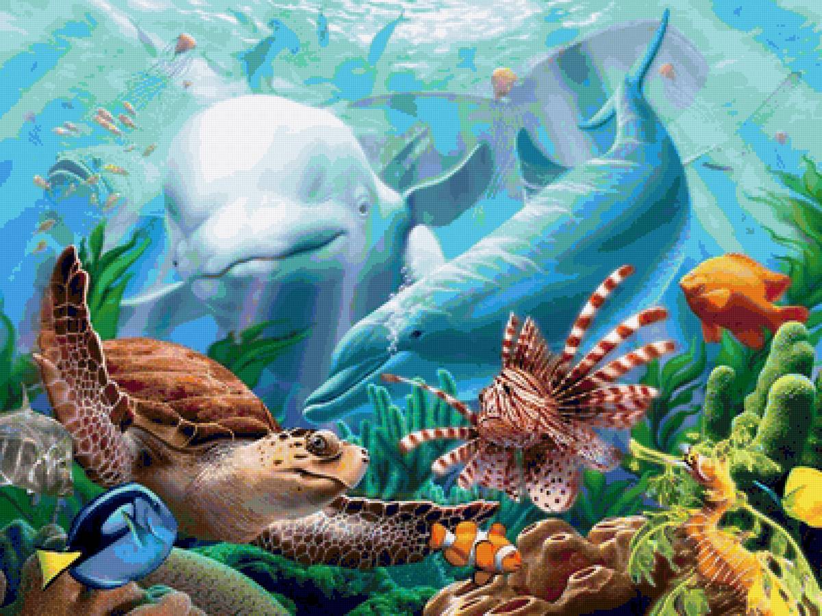 Подводный мир - подводный мир - предпросмотр