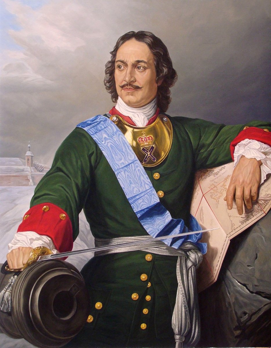 пётр 1 - картина - оригинал