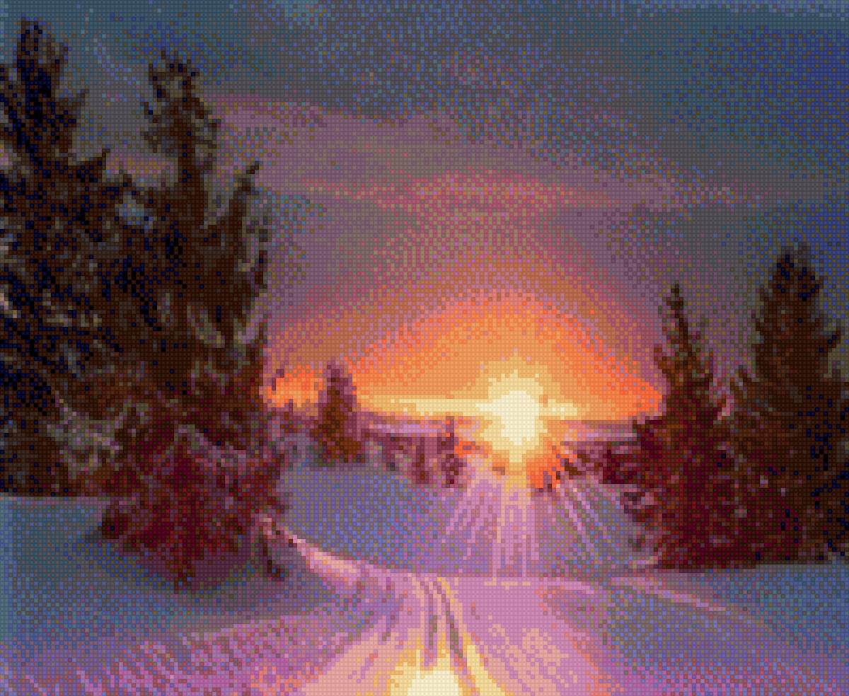 Зима - предпросмотр