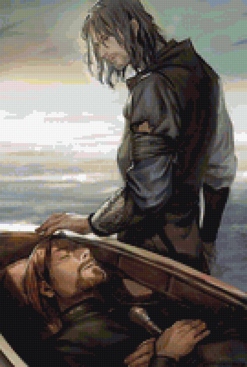 вк - арагорн, боромир, толкин, властелин колец - предпросмотр