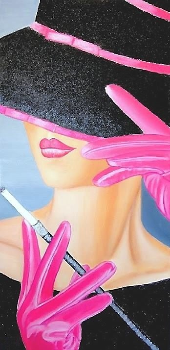 Дама - оригинал