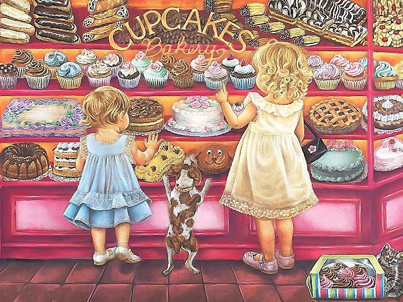 пироженное для всех - дети - оригинал