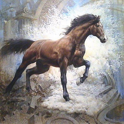 лошадь - оригинал