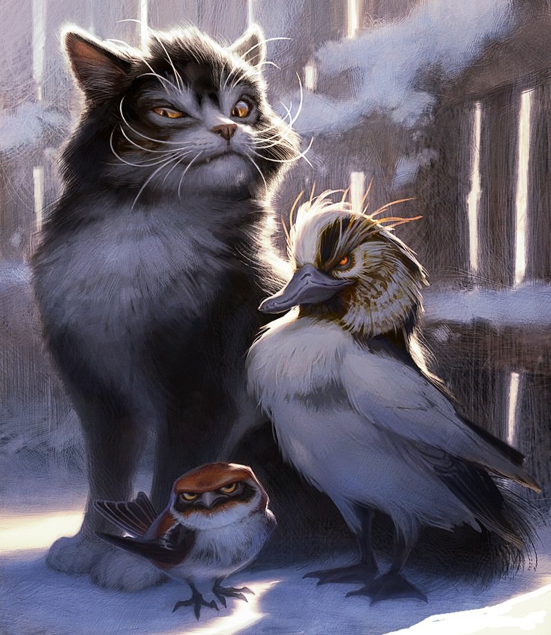 друзья - животные - оригинал