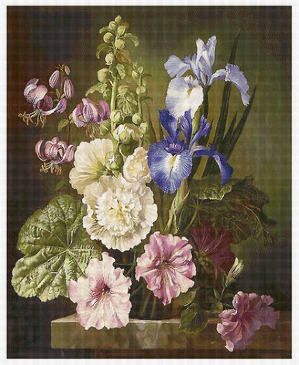 Серия "Букет". - цветы, букет, флора - предпросмотр