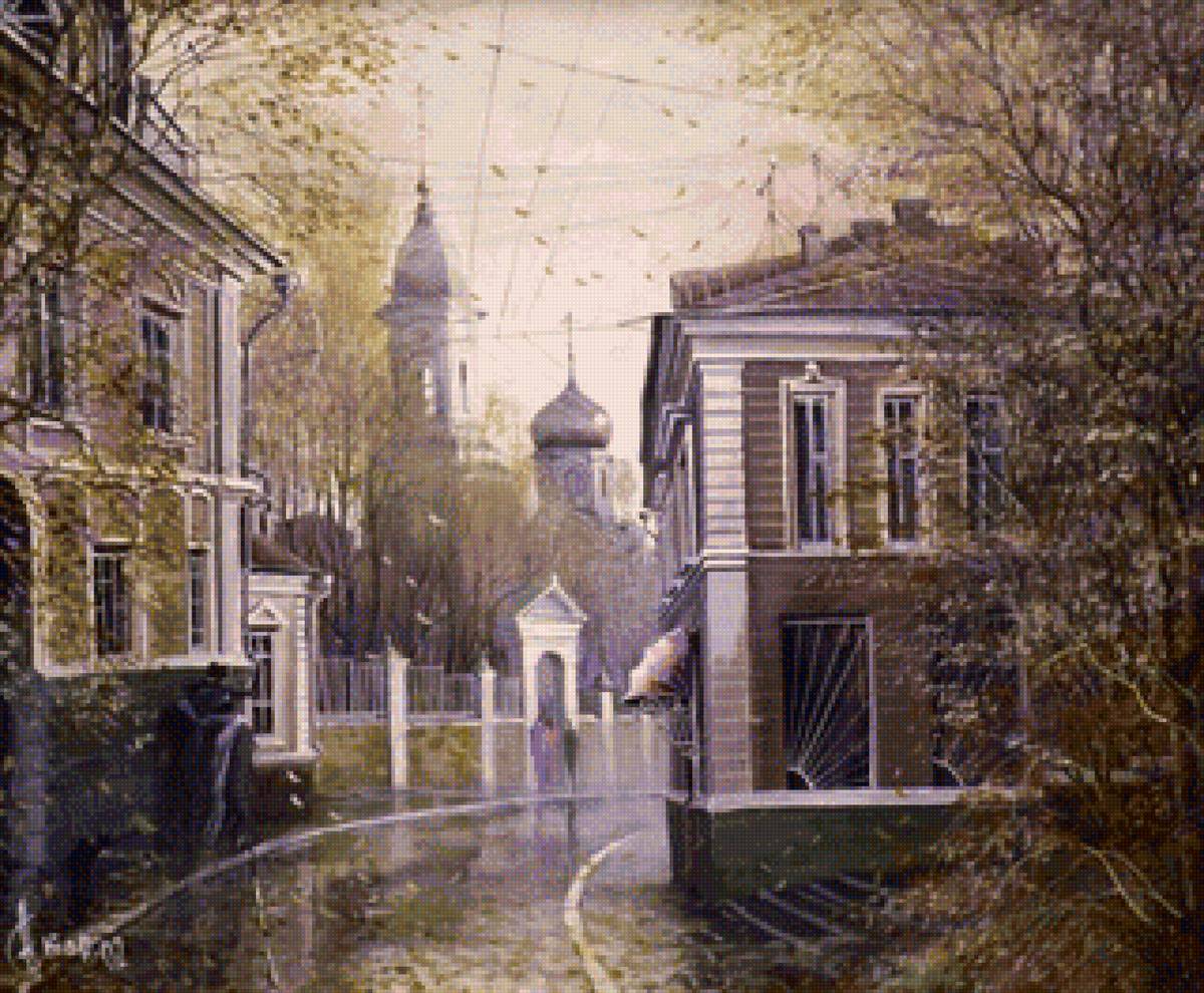 старая москва - улочки, города - предпросмотр