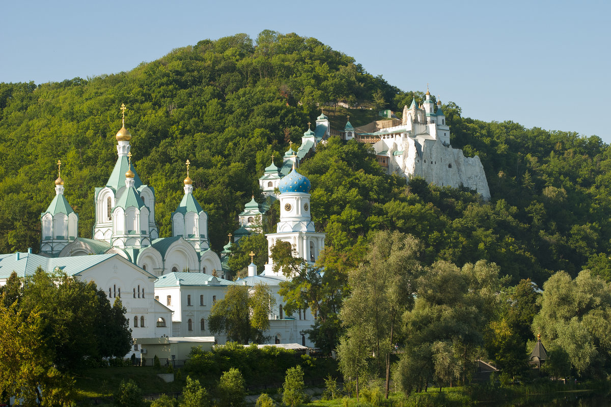 Святогорская лавра - пейзаж - оригинал