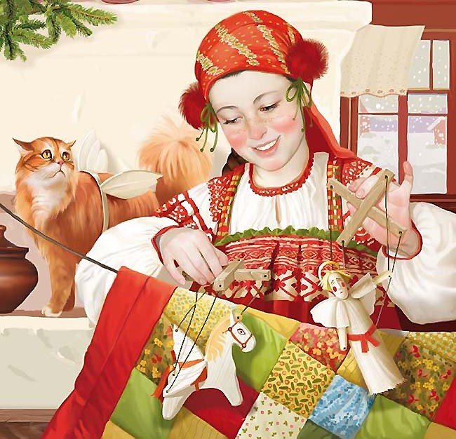 рождественская сказка - оригинал