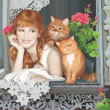 Схема вышивки «в доме должен быть кот»