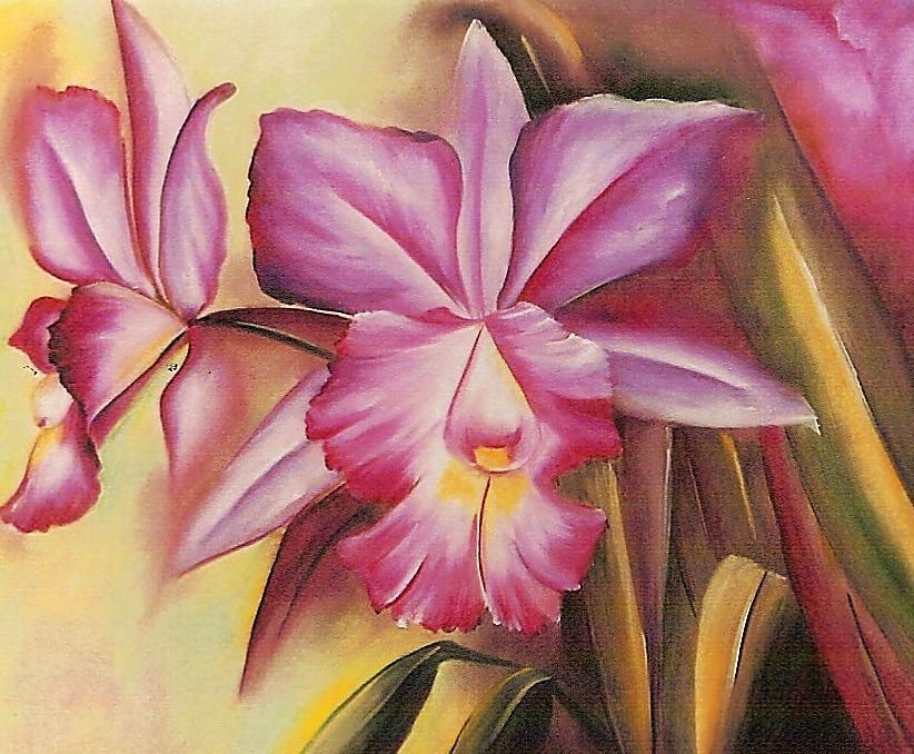 Цветы. - натюрморт, живопись., цветы - оригинал