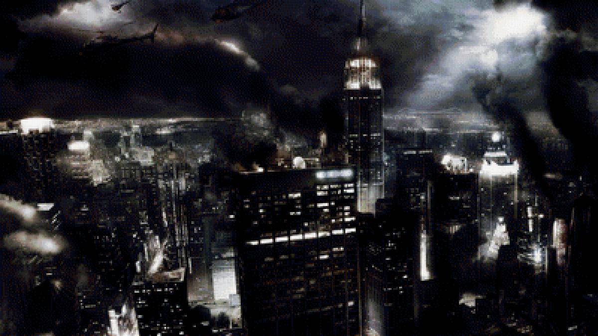 Ночной город - ночь, город - предпросмотр