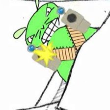 Схема вышивки «Мышь»