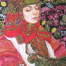 Схема вышивки «московская свадебная»