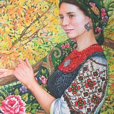 Схема вышивки «боровая»