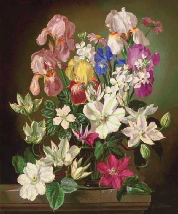 kvety,váza - оригинал